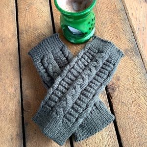 ✨CHUNKY KNIT HAND WARMER FINGERLESS GLOVES